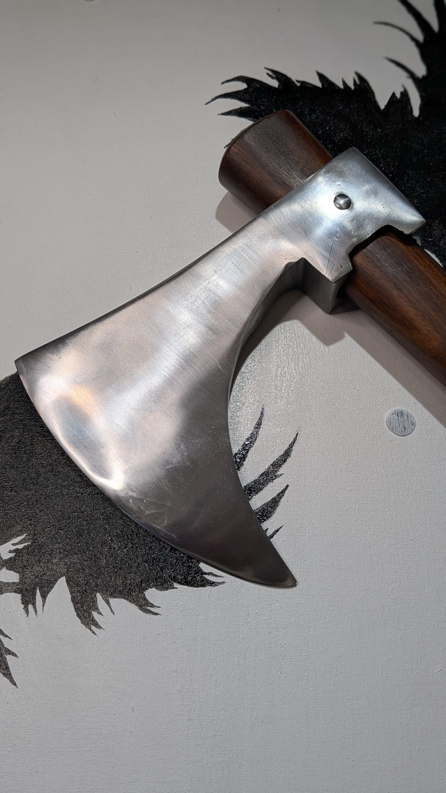 Hand-Forged Slavic Axe – Blunt - Image 5