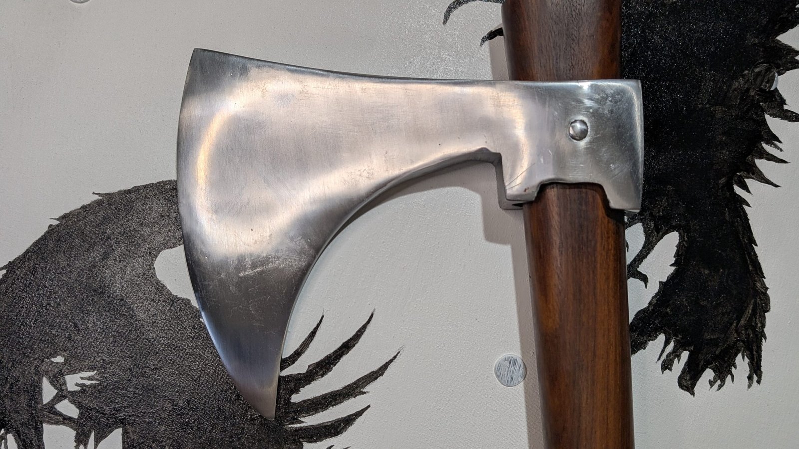 Hand-Forged Slavic Axe – Blunt