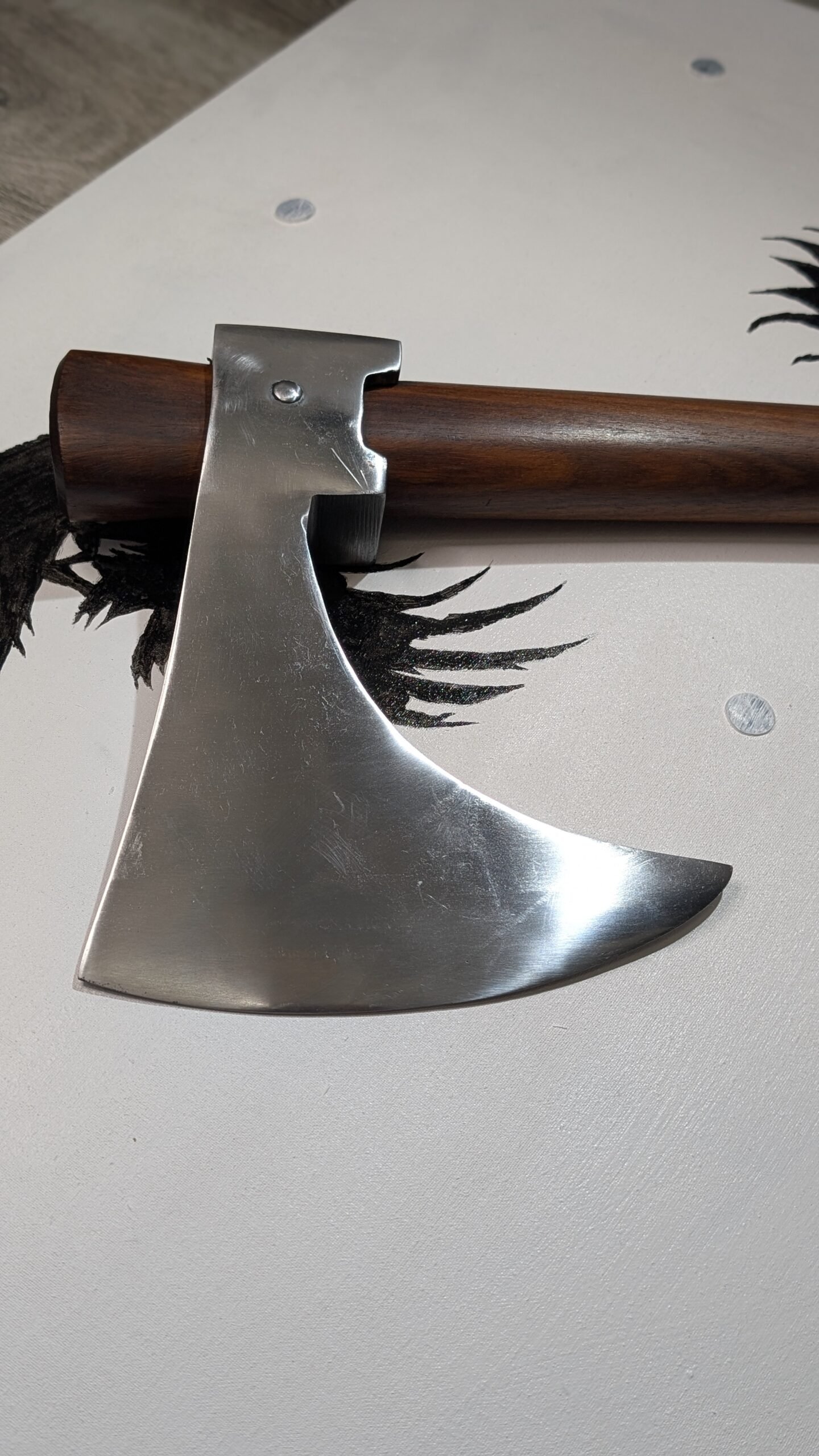 Hand-Forged Slavic Axe – Blunt - Image 3