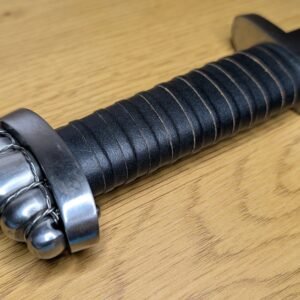 Viking sword from the 10th–11th century, heat-treated and hardened for combat.